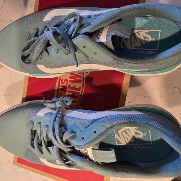 Vans Ultrarange Exo Pop Trellis Blue White Men's Shoes Size 10 HIKING TRAIL NEW - Picture 6 of 8